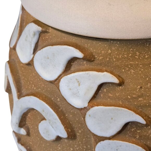 Metlox Poppytrail Sun Face Cookie Jar RARE California Vintage Pottery AS IS Read - Picture 10 of 16